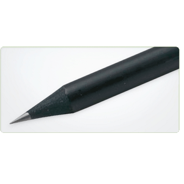 Wooden Eco Black pencil with eraser - FSC 100%